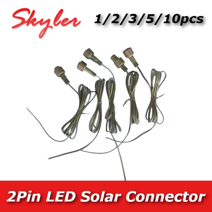 Outdoor Lighting Extension Cord - 2-контактный LED-разъем с соединительным проводом 25
