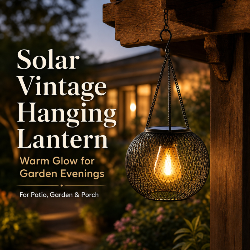 Outdoor Lighting Brands - Солнечный светодиодный подвесной напольный светильник для