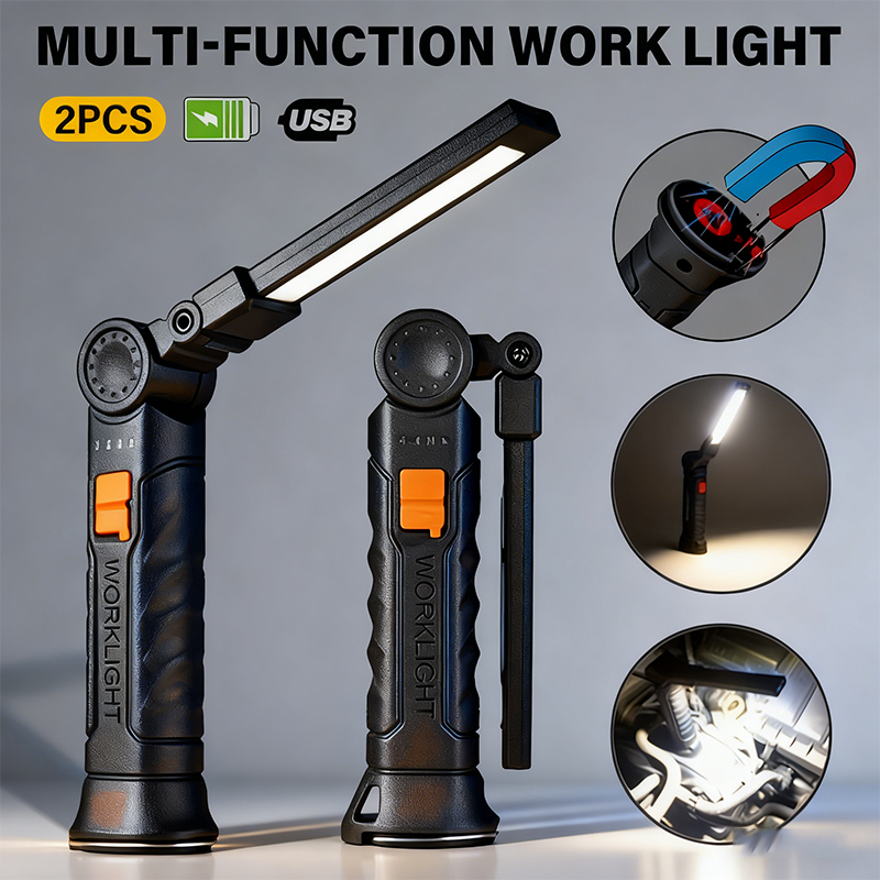 Outdoor Lighting Replacement Bulbs - Портативный светодиодный фонарик COB, перезаряжаемый через