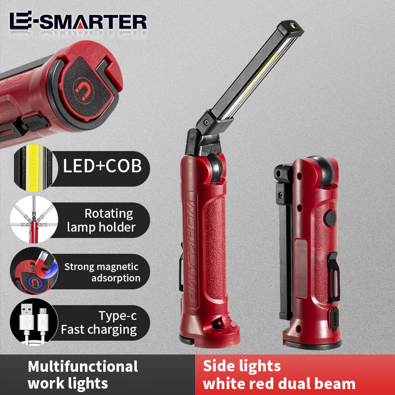 Outdoor Lighting Replacement Bulbs - COB светодиодный рабочий фонарь, перезаряжаемый складной
