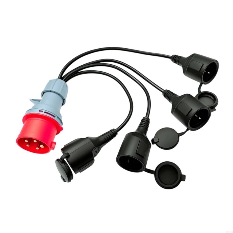 Outdoor Lighting Extension Cord - M17B 50 см 5-проводной промышленный адаптерный
