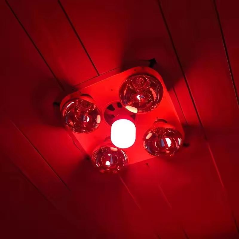 Outdoor Lighting Solar - Новая мощная красная светодиодная лампа E27/B22