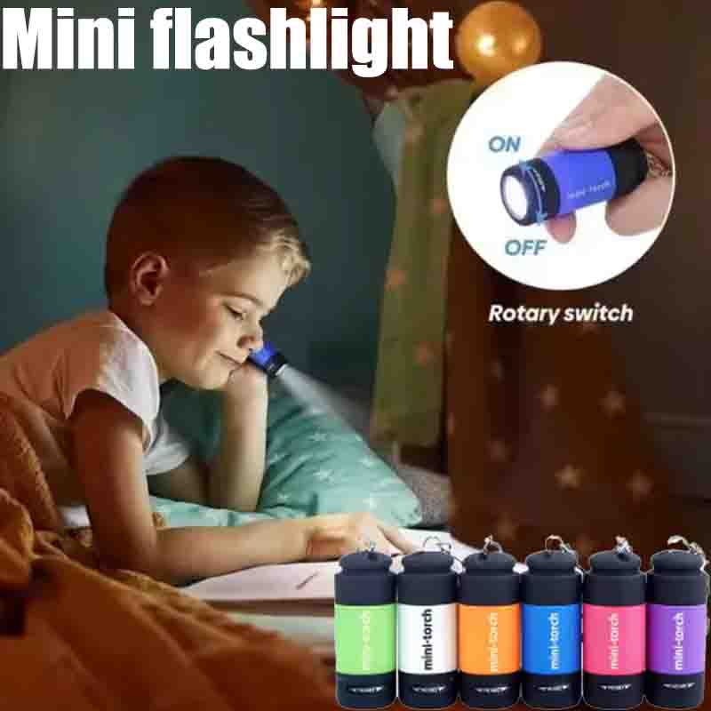 Outdoor Lighting Brands - USB-перезаряжаемый мини-фонарик для кемпинга, мощный карманный