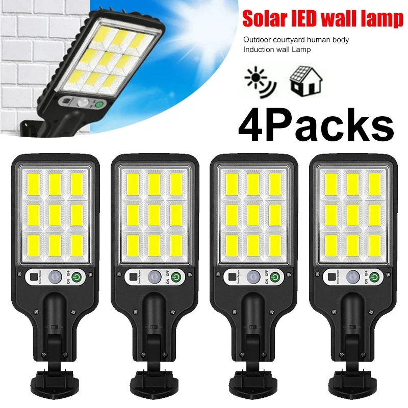 Outdoor Lighting Solar - Мощный светодиодный солнечный уличный настенный светильник