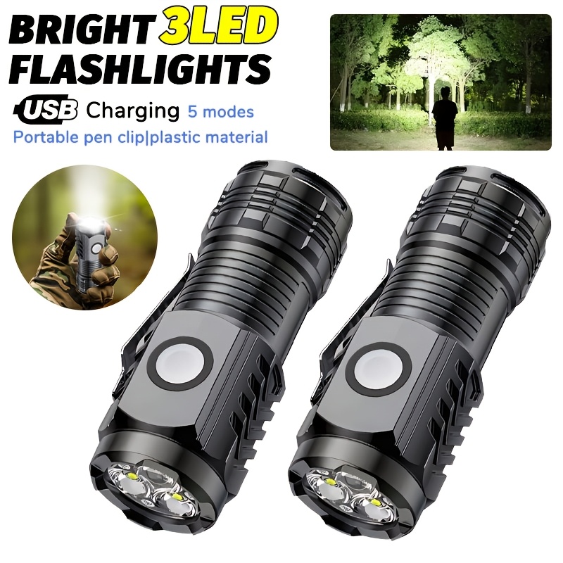 Outdoor Lighting Replacement Bulbs - Портативный мини-фонарик LED с мощным светом,