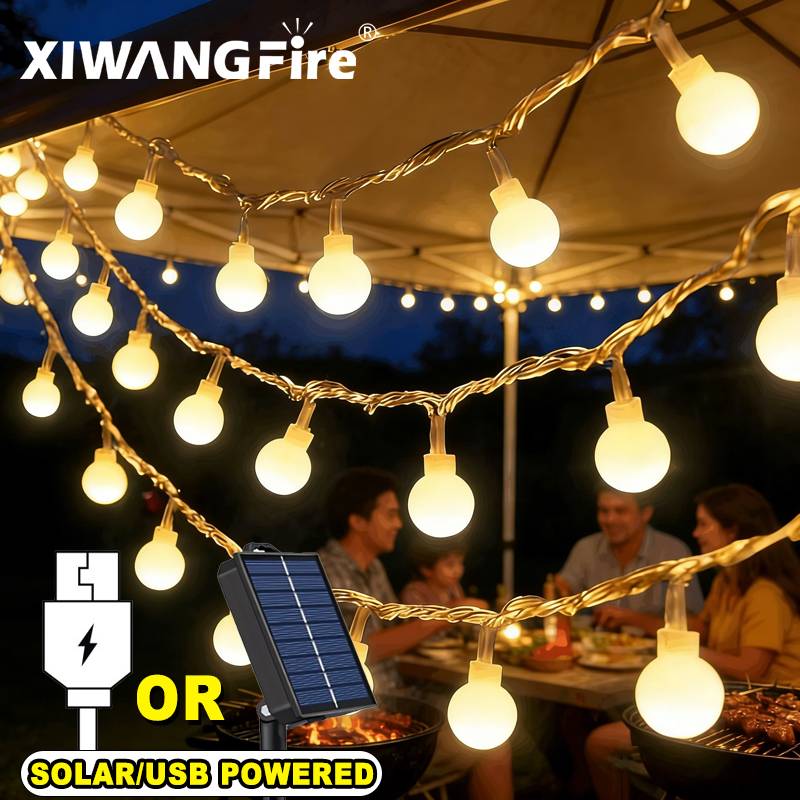 Светодиодные гирлянды 3-10 м н – обзор и цена Outdoor Lighting Solar