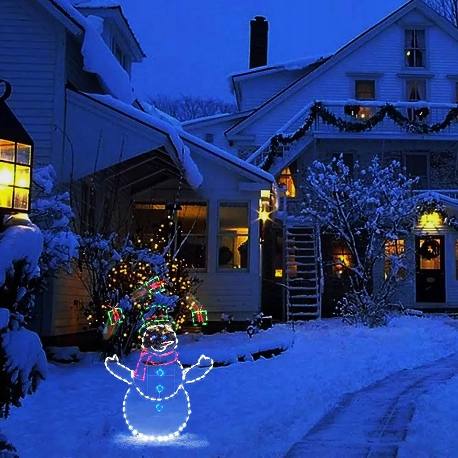 Анимированный снежный светильн – обзор и цена Outdoor Lighting Brands