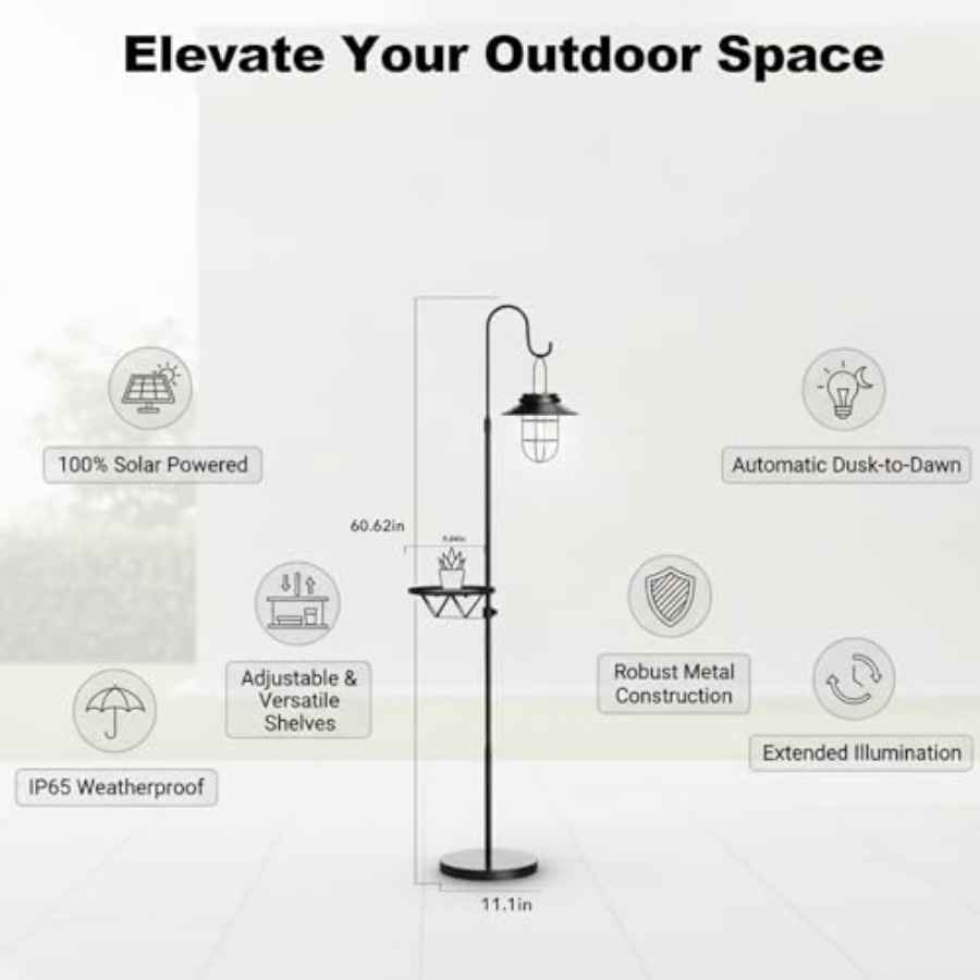 Солнечный напольный светильник – обзор и цена Outdoor Lighting Solar