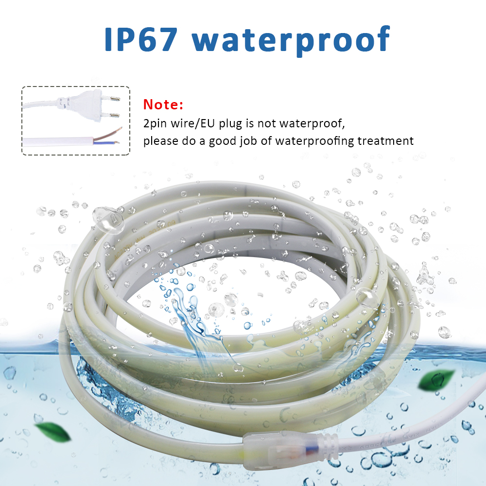 220 В IP67 Водонепроницаемая с – обзор и цена Outdoor Lighting Extension Cord