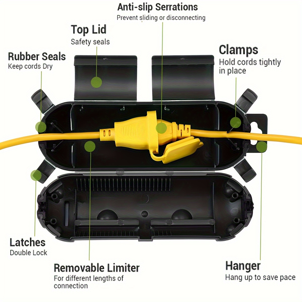 Защитные крышки для уличных уд – обзор и цена Outdoor Lighting Extension Cord