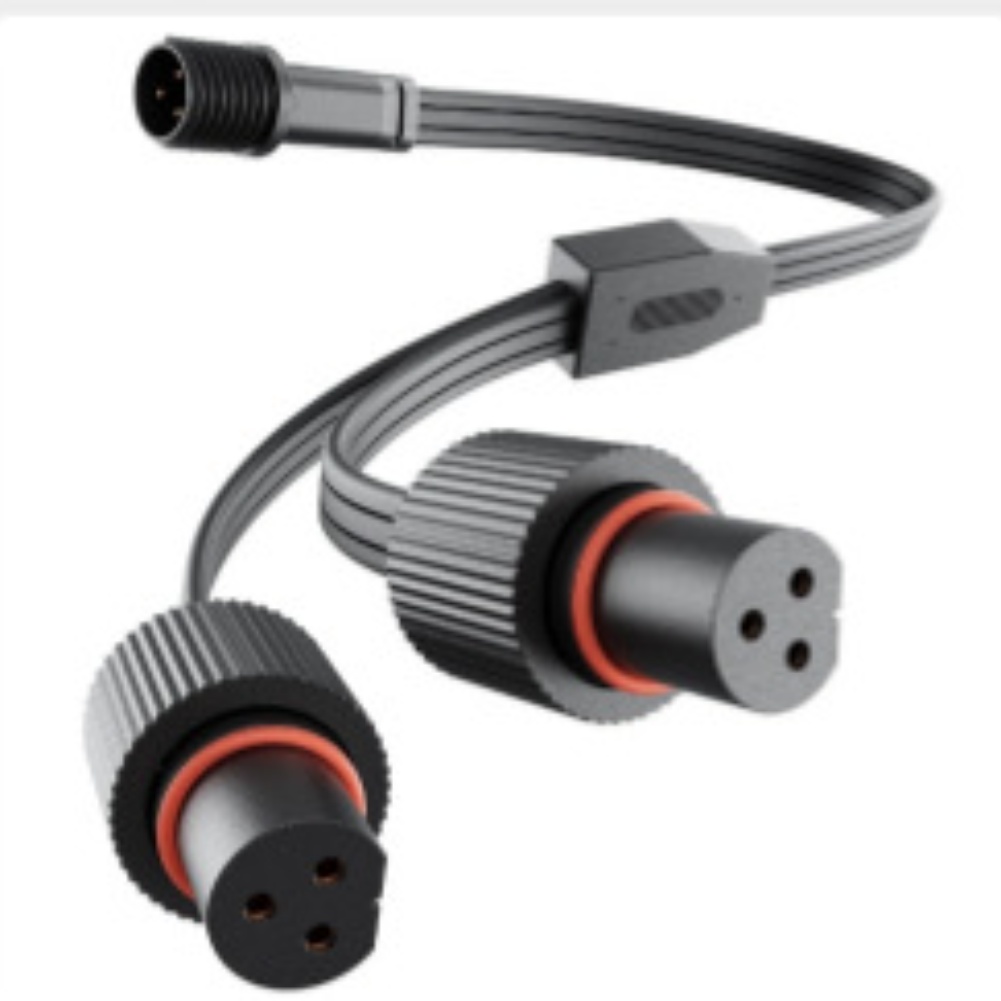 Водонепроницаемый Y-образный р – обзор и цена Outdoor Lighting Extension Cord