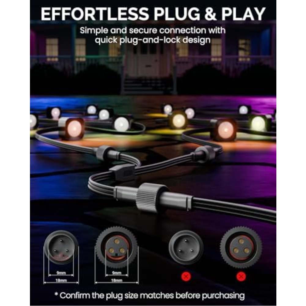 Водонепроницаемый Y-образный р – обзор и цена Outdoor Lighting Extension Cord