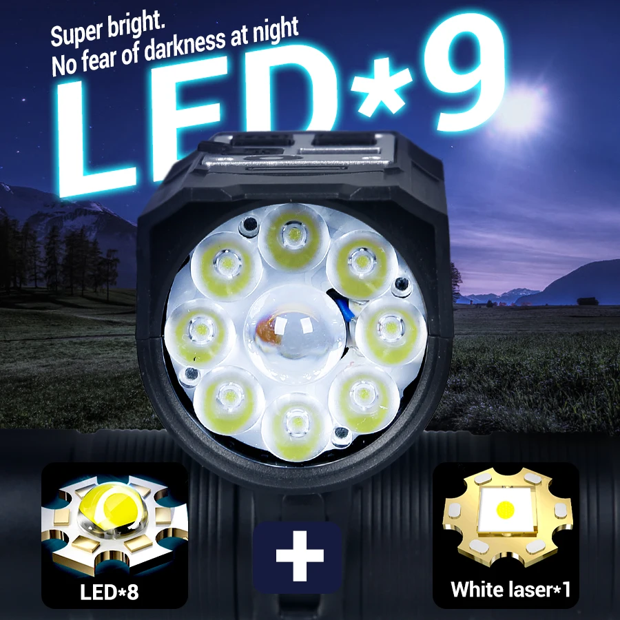 9-диодный велосипедный фонарь  – обзор и цена Outdoor Lighting Brands